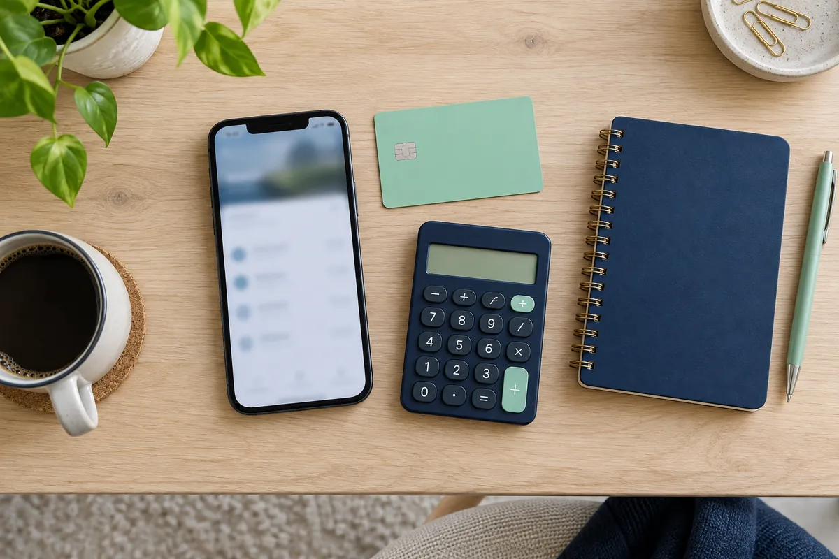 Phone, payment card and calculator for comparing HFD and CareCredit