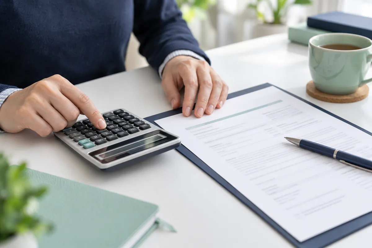 Calculating HFD financing interest and fees next to an installment agreement